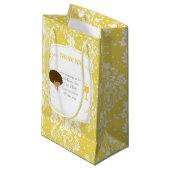 アフリカ系アメリカ人の男の子に感謝 スモールペーパーバッグ (正面アングル)