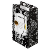 アフリカ系アメリカ人の男の子に感謝 スモールペーパーバッグ (正面アングル)