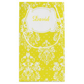 アフリカ系アメリカ人の男の子に感謝 スモールペーパーバッグ (裏面)