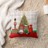 アフリカ系アメリカ人の縫いぐるみ人形の枕 クッション (ブランケット)