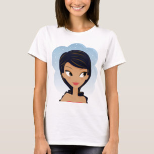 アフリカ系アメリカ人の美しい Tシャツ