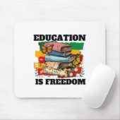 アフリカ系アメリカ人の自由のための教育 黒人の歴史 マウスパッド (マウス)