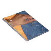 アフリカ系アメリカ人の螺線形のノート ノートブック (右側)