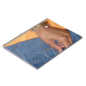 アフリカ系アメリカ人の螺線形のノート ノートブック (左側)