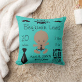 アフリカ系アメリカ人の赤ちゃんの記念品 クッション (ブランケット)