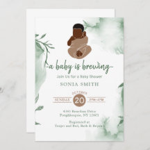 アフリカ系アメリカ人の赤ちゃんシャワー