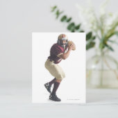 アフリカ系アメリカ人の赤と白男 ポストカード (スタンド正面)