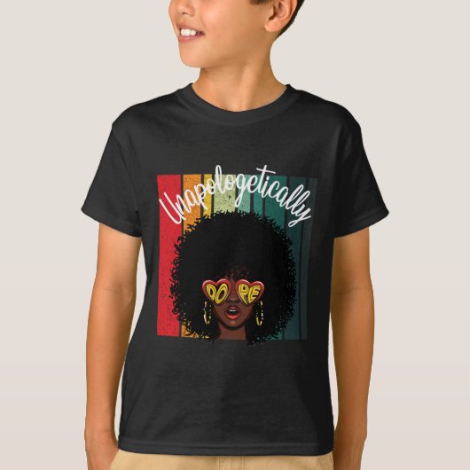 アフリカ系アメリカ人の麻薬中毒性黒人女性 Tシャツ (正面)