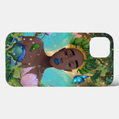 アフリカ系アメリカ人の黒い妖精の魔法の物語 Case-Mate iPhoneケース (裏面 (横))