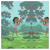 アフリカ系アメリカ人の黒人女性 ファブリック (クローズアップ)