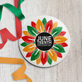 アフリカ系アメリカ人の黒人歴史十二月ひまわり 缶バッジ