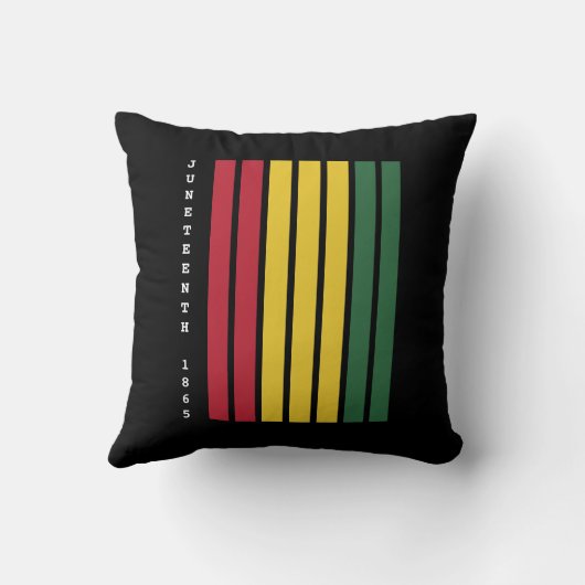 アフリカ系アメリカ人の黒人歴史十二月号1865 クッション (裏面)