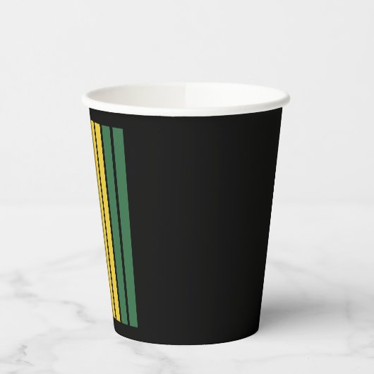 アフリカ系アメリカ人の黒人歴史十二月号1865 紙コップ (左)