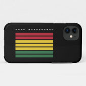 アフリカ系アメリカ人の黒人歴史十二月号1865 Case-Mate iPhoneケース (裏面(横))