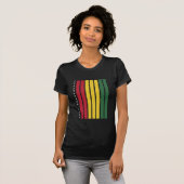アフリカ系アメリカ人の黒人歴史十二月号1865 Tシャツ (正面フル)