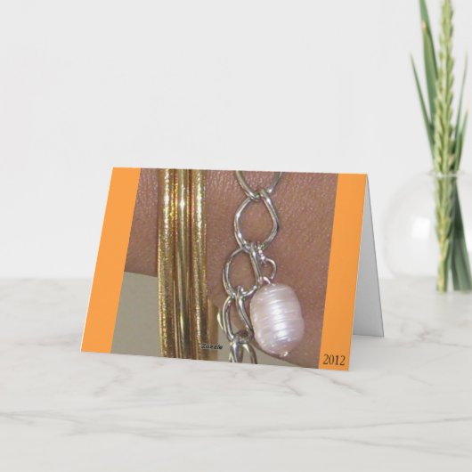 アフリカ系アメリカ人の10代のなバースデー・カード カード (裏面)