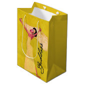 アフリカ系アメリカ人の「女神」 ミディアムペーパーバッグ (正面アングル)