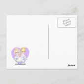 アフリカ系アメリカ人はがき ポストカード (裏面)