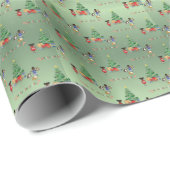 アフリカ系アメリカ人はクリスマスの包装紙をからかいます ラッピングペーパー (ロールコーナー)