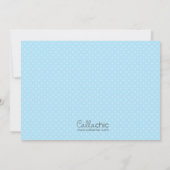 アフリカ系アメリカ人は誕生日の招待状を結び付けます 招待状 (裏面)