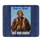 アフリカ系アメリカ人アビエーター戦闘機第2次世界大戦パイロット カッティングボード (正面)