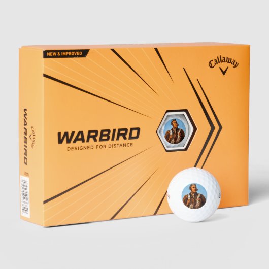 アフリカ系アメリカ人アビエーター戦闘機第2次世界大戦パイロット ゴルフボール (パッケージ)