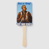 アフリカ系アメリカ人アビエーター戦闘機第2次世界大戦パイロット ハンドファン (裏面)