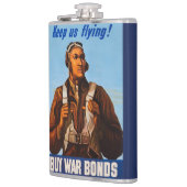 アフリカ系アメリカ人アビエーター戦闘機第2次世界大戦パイロット フラスク (左)