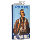 アフリカ系アメリカ人アビエーター戦闘機第2次世界大戦パイロット フラスク (右)