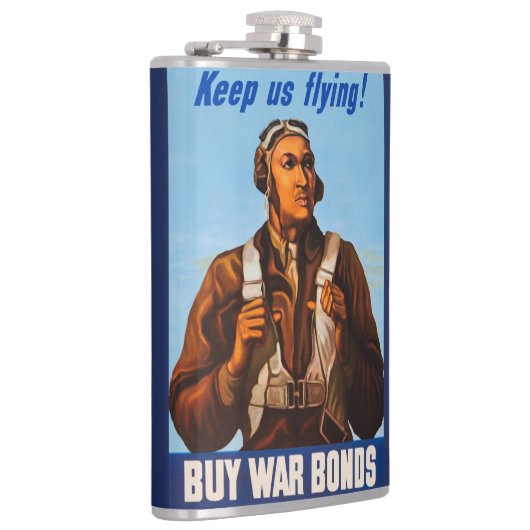 アフリカ系アメリカ人アビエーター戦闘機第2次世界大戦パイロット フラスク (右)