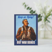 アフリカ系アメリカ人アビエーター戦闘機第2次世界大戦パイロット ポストカード (スタンド正面)