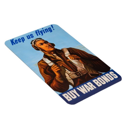 アフリカ系アメリカ人アビエーター戦闘機第2次世界大戦パイロット マグネット (右側)