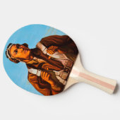 アフリカ系アメリカ人アビエーター戦闘機第2次世界大戦パイロット 卓球ラケット (横)