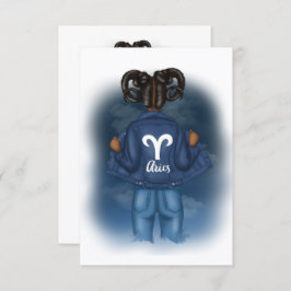 アフリカ系アメリカ人アリ〔占星術の〕十二宮図サイン誕生日パーティー 招待状