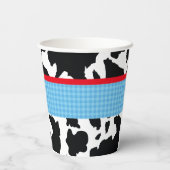 アフリカ系アメリカ人カウボーイウェスタン誕生日パーティー 紙コップ (裏面)