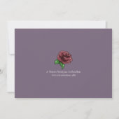 アフリカ系アメリカ人カウボーイ誕生日パーティー 招待状 (裏面)