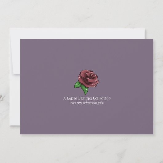 アフリカ系アメリカ人カウボーイ誕生日パーティー 招待状 (裏面)