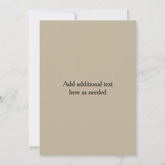 アフリカ系アメリカ人カップルのクリスマスパーティーディナー 招待状 (裏面)