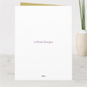 アフリカ系アメリカ人カップル記念日カード カード (裏面)