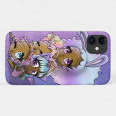 アフリカ系アメリカ人ガールズ Case-Mate iPhoneケース (裏面(横))