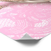 アフリカ系アメリカ人ガールベビーシャワーシンボルや象徴 ポスター (角)