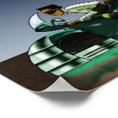 アフリカ系アメリカ人キッズファンタジー ポスター (角)