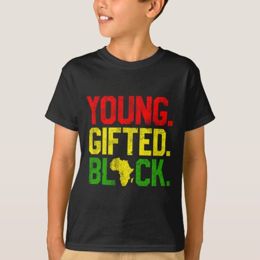アフリカ系アメリカ人ギフトの黒人歴史月間 Tシャツ (正面)