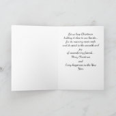 アフリカ系アメリカ人クリスマスカード シーズンカード (内部)