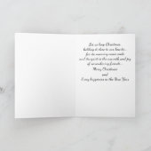 アフリカ系アメリカ人クリスマスカード シーズンカード (内部)