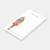 アフリカ系アメリカ人クリスマスガールプレゼント投稿 ポストイット (アングル)