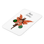 アフリカ系アメリカ人クリスマスフェアリーの柔軟な磁石 マグネット (左側)