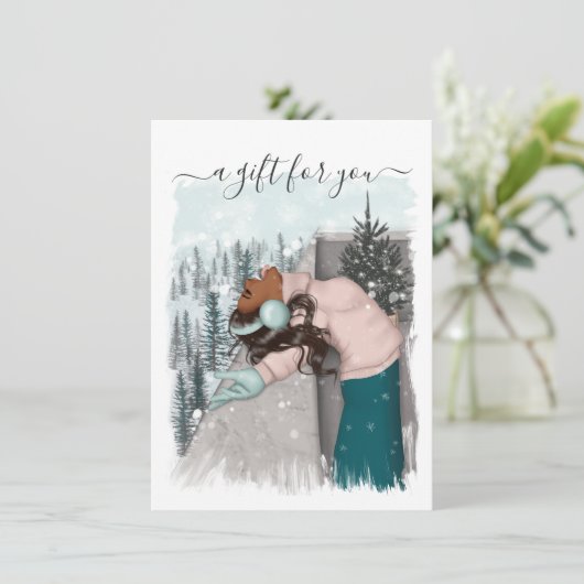 アフリカ系アメリカ人クリスマスプレゼント証明書 (スタンド正面)