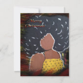 アフリカ系アメリカ人グリーティングカード サンキューカード (正面)