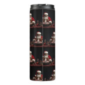 アフリカ系アメリカ人サンタキャンディクロース タンブラー (裏面)